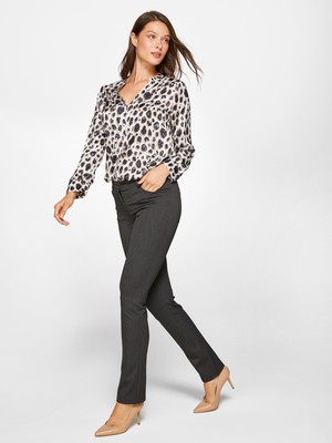 Faik Sönmez Regular Fit Polyviskon Pantolon 00045