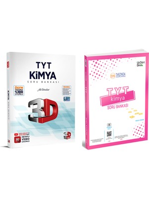 Karma Kitaplar Tyt Kimya Soru Bankası Üç Dört Beş ve 3D Yayınları