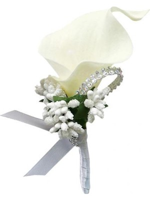 Gelin Buket Boutonniere Prom Corsage 4 Pcs