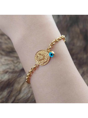 Doçlu Çeyrek Reşat Altınlı Bileklik