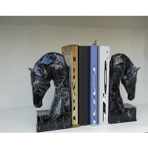 At Figürlü Kitap Tutucu Kübik Set