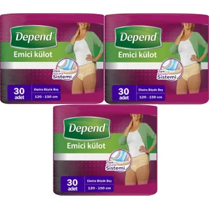 Emici Külot Hasta Bezi Xl - Extra Büyük Kadın 90 Adet