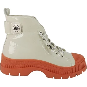 Bej - Turuncu Renkli Rugan Bot - 22K348