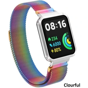 Xiaomi Redmi Watch 2 Lite Kordon Kasalı Milano Loop Metal Kordon