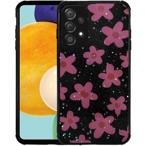 Samsung Galaxy A23 Kılıf Simli Desenli Kamera Korumalı Kapak