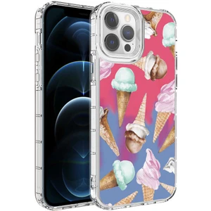 Apple iPhone 13 Pro Max Kılıf Kamera Korumalı Renkli Desenli Korn Kapak
