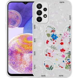 Samsung Galaxy A33 5g Kılıf Mumila Desenli Silikon Kapak