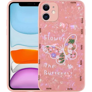 Apple iPhone 12 Kılıf Mumila Desenli Silikon Kapak