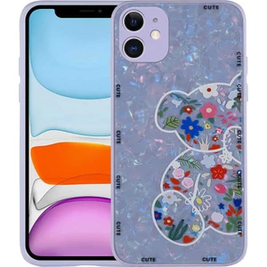 Apple iPhone 12 Kılıf Mumila Desenli Silikon Kapak