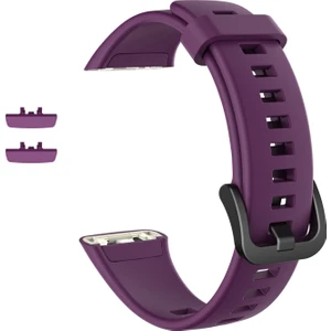 Kny Huawei Band 6 Için Renkli Ayarlanabilir Silikon Kordon-Kayış