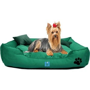 Mavi Vitrin Ultrasoft Orta Irk  Yıkanabilir Evcil Canlı Yatağı Silikonlu Elyaf Dolgulu Mukavemetli Kumaş