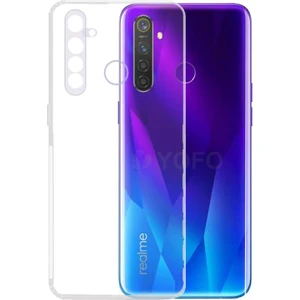 Realme 5 Pro Kamera Korumalı Süper Silikon Kılıf