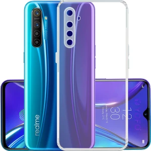 Realme K5 Kamera Korumalı Süper Silikon Kılıf Ekran Koruyucu