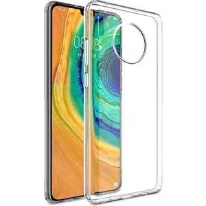 Huawei Mate 30 Pro Kamera Korumalı Süper Silikon Kılıf Ekran Koruyucu
