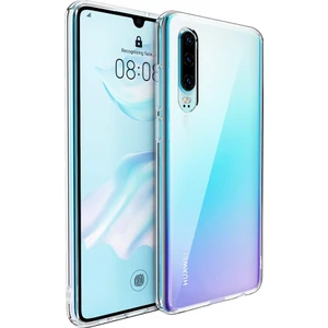 Huawei P30 Kamera Korumalı Süper Silikon Kılıf Ekran Koruyucu