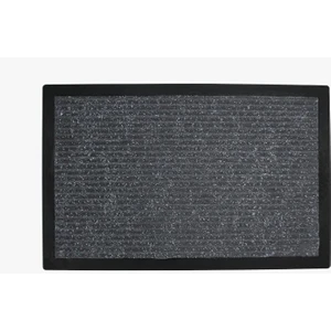 Birce Home Dekoratif Gri Nem Alıcı Toz Alıcı Kapı Önü Paspası 45 x 70 Cm.