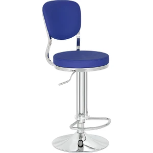 Obje Deri Bar Sandalyesi BLU1771