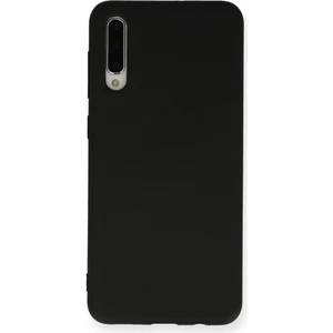 Aqua Aksesuar Samsung Galaxy A30S Kılıf Lansman Içi Kadife Lüx Tasarım Silikon Kapak - Siyah