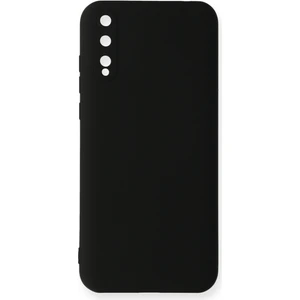 Aqua Aksesuar Huawei P Smart S Kılıf Lansman Içi Kadife Lüx Tasarım Silikon Kapak - Siyah