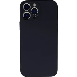 Aqua Aksesuar iPhone 13 Pro Kılıf Lansman Içi Kadife Lüx Tasarım Silikon Kapak - Koyu Gri