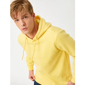 Basic Kapşonlu Sweatshirt