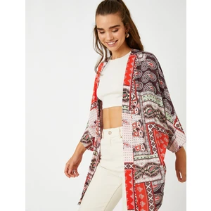 Etnik Desenli Kimono