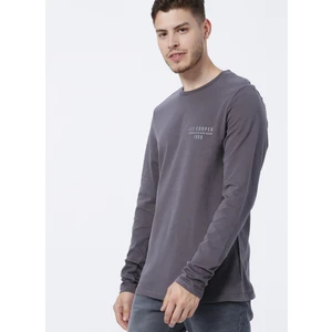 Lee Cooper O Yaka Baskılı Antrasit Erkek T-Shirt 231 Lcm 242006 Renzo
