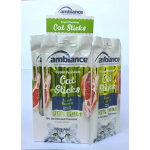 Yetişkin Kedi Kuzu Etli Çiğnenebilir Ödül Çubuğu 5 gr - 12 Adet