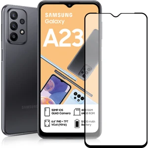 Samsung Galaxy A23 Ekran Koruyucu 9d Temperli Cam - Siyah