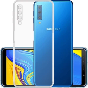 Samsung Galaxy A7 2018 Kamera Korumalı Süper Silikon Kılıf Ekran Koruyucu