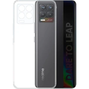 Realme 8 Pro Kamera Korumalı Süper Silikon Kılıf Ekran Koruyucu