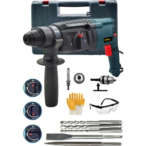 Staxx Power KD3085 Metal Dişli Şanzıman Kırıcı Delici Darbeli Matkap 2-26 mm Hiltı 3.5 J 850W + Mandren Hediye