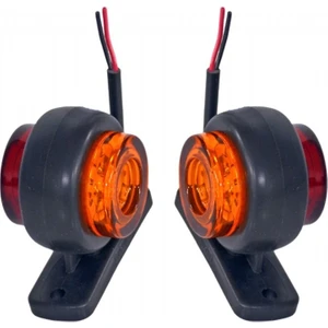 Mini Takoz Lamba 12 Ledli Kırmızı-Sarı BL014KS (2 Li)