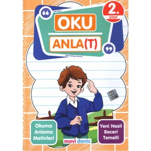 Mavi Deniz Yayınları 2. Sınıf Oku Anlat Okuma Anlama Metinleri