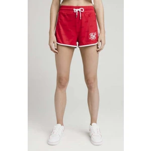 Siksilk Şeritli - Shadow Silk Gym Shorts – Red