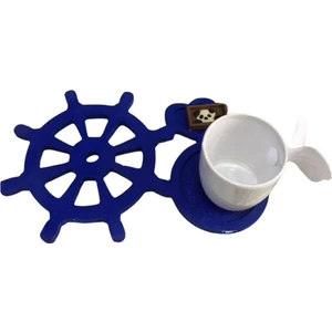 Sister Home Design Dümen Şeklinde Bardak Altlığı