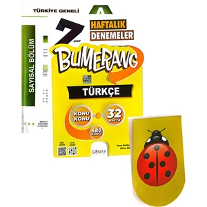 Günay Yayınları 7. Sınıf Bumerang Türkçe Deneme(Muba Yayınları Deneme + Ayraç )