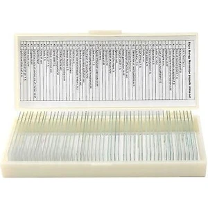 50 Adet  Takım Biyolojik Cam Örnek Hazırlanan Temel Hayvan Bitkileri Böcekler Dokular Bilim Örneği Kapak Fişler Taşınabilir Eğitim Mikroskop Slaytlar (Yurt Dışından)