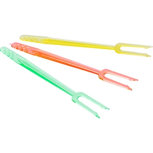 Omnispft Plastik Cips Çatalı Renkli 1000 Adet