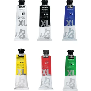 Huile Fine Xl Yağlı Boya 37ML 6'lı Set Ana Renkler
