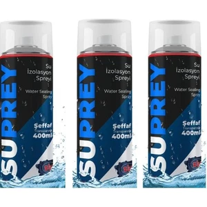 Zbs 2+1pkt. Suprey Sızdırmazlık Su Izolasyon Spreyi Şeffaf 1200ml