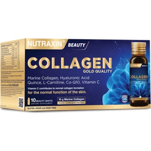 Beauty Collagen Gold Quality 50 Ml 10 Shot Balık Kolajeni Çilek Aromalı