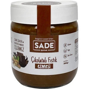 Sade Gurme Çikolatalı Fıstık Ezmesi 360G