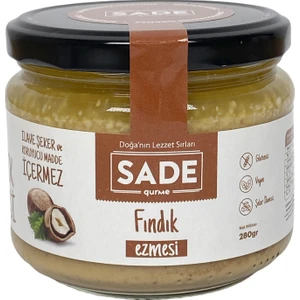 Sade Gurme % 100 Fındık Ezmesi 280 gr