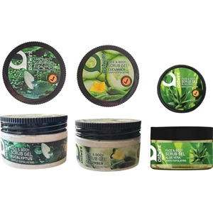 3 Lü Peeling Maske Scrub 300 ml 3 Lü Set