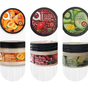 Oswint 3 Lü Peeling Maske Nar Kayısı Salatalık 300 ml 3 Lü Maske Set