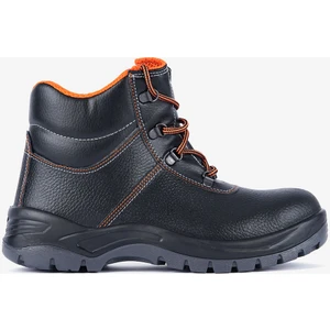 023R S2 Siyah Deri Iş Botu