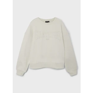 Düz Kız Çocuk Kemik Sweatshirt Nlfnouter Ls Short Sweat