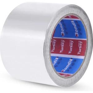Alüminyum Folyo Bant 72 mm x 5 Metre Yanmaz Soba Borusu Bandı