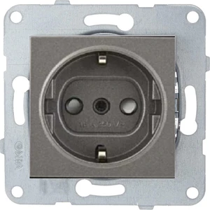 Artline Novella-Trenda Antrasit Çocuk Korumalı Topraklı Priz - Çerçevesiz